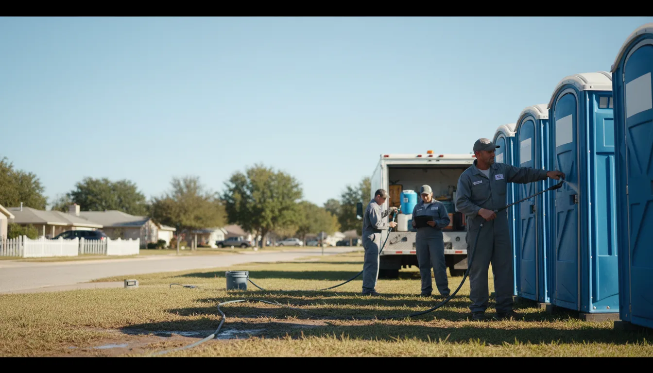 Long-Term Portable Toilet Rental in Moody, TX near me